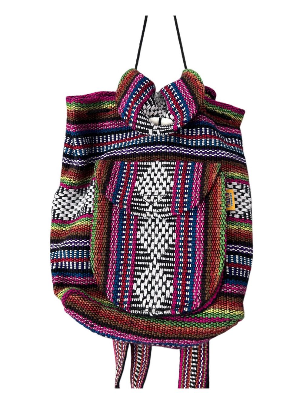 Pinzon Multicolor Festival Backpack Made in Mexico